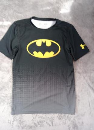 Спортивная компрессионная футболка under armour heatgear,dc batman2 фото