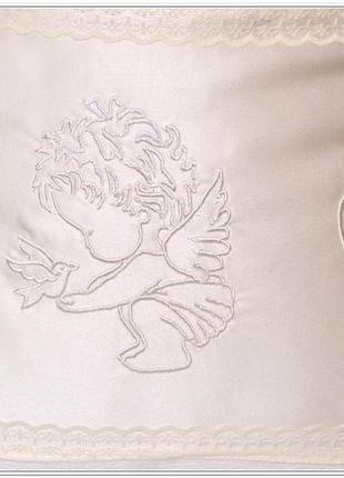 Конверт на виписку для новонародженого ангел.3 фото