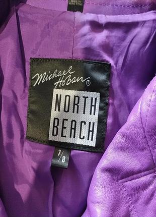 Оригинальный кожаный куртка косуха