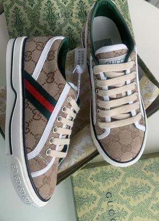 Кеды кроссовки под бренд gucci2 фото