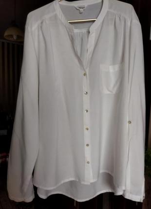Продам белую блузку1 фото