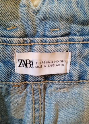 Джинсовые шорты-бермуды zara7 фото