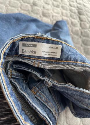 Джинси bershka mom slim