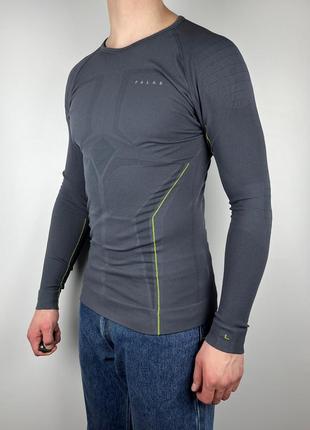 Falke зональное термо термобелье компрессионная футболка кофта с длинным рукавом мужская