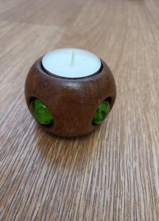 Свечанок деревянный1 фото