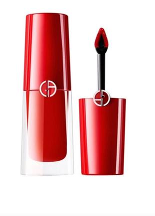 Рідка матова патова для губ помадаgiorgio armani lip magnet liquid lipstickномер 402.
