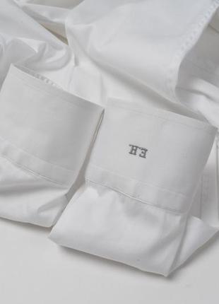Eton custom made white shirt&nbsp;&nbsp;мужская рубашка8 фото