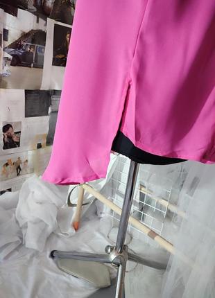 Яркая, розовая блузка от heine6 фото