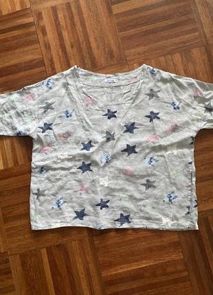 Новая льняная рубашка блуза deverse s-m лен 💯 итальялия