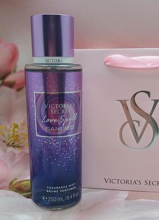 Парфумований міст для тіла та волосся love spell candied victoria's secret.