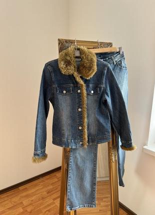 Джинсовий костюм з деніму levi’s3 фото