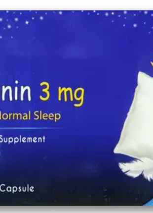 Melatonin 3 mg мелатонін від безсоння єгипет