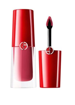 Жидкая матовая патовая для губ giorgio armani lip magnet liquid lipstick 507.