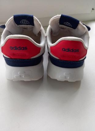 Кросівки дитячі сітка adidas 26 розмір7 фото