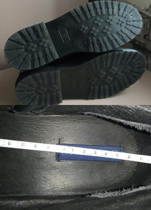 Ботинки ботильоны schuhengel (41,5) новые из натуральной кожи демисезонные женские10 фото