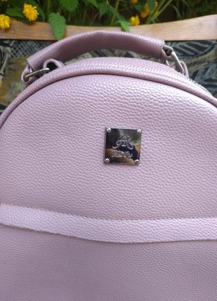 Рюкзак розовый пепел / розовий попіл2 фото