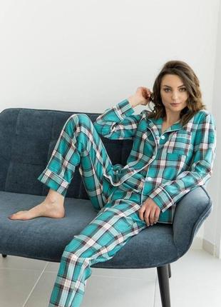 Женская удобная пижама с карманом