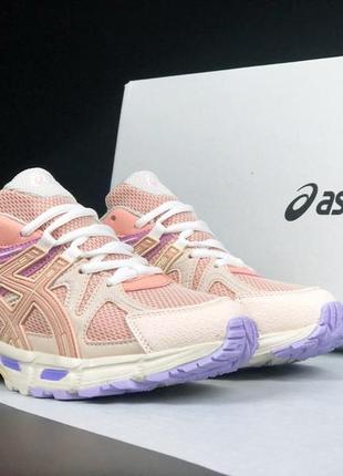 Женские кроссовки asics gel kahana 8 розовые3 фото