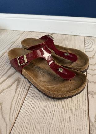 Шлепанцы birkenstock вьетнамки тапочки5 фото