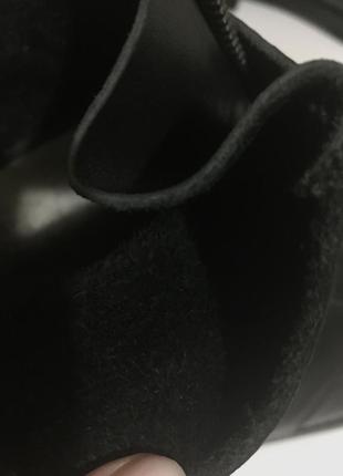 Ботинки кожаные германия trend line зимние базовые цигейка/овчина6 фото
