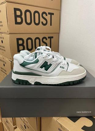 Кросівки new balance 550 white green