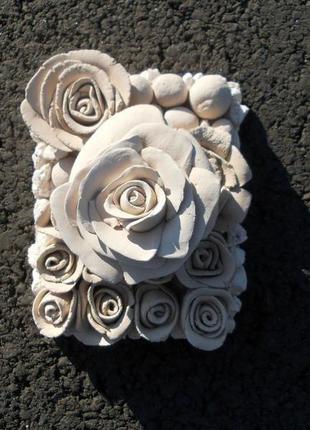 Плитка 3д. розы настенный декор.4 фото