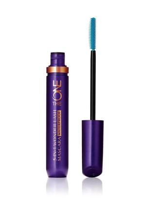 Водостойкая тушь для ресниц oriflame 5-в-1 the wonderlash орифлейм код 33004