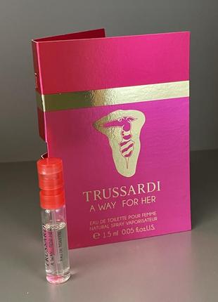 Trussardi a way for her від trussardi  edt 1.5 ml