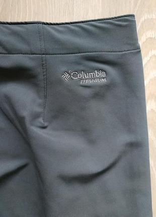 Трекинговые штаны columbia titanium softshell размер xl, состояние отличное.6 фото