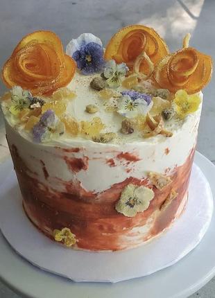 Съедобные сушеные сублимированные цветы фиалки декор для десертов6 фото