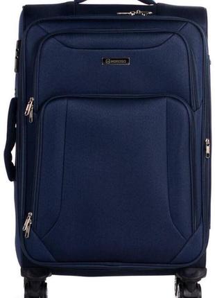 Тканинна велика валіза 110l horoso темно-синій