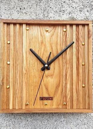 Настенные часы в современном дизайне, деревянные настенные часы1 фото
