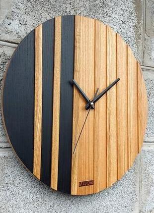 Современные круглые деревянные часы, настенные часы, настенные часы, деревянные часы5 фото