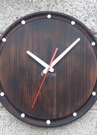 Настінні годинники в сучасному дизайні, незвичайні настінні годинники, дерев'яні годинник1 фото