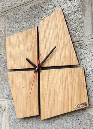 Настенные часы в современном дизайне, необычные настенные часы, деревянные часы6 фото