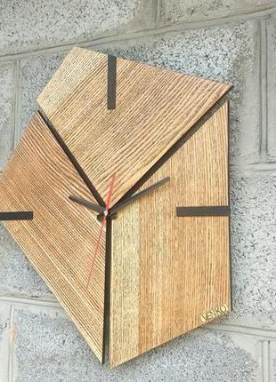 Настенные часы в современном дизайне, необычные настенные часы, деревянные часы3 фото