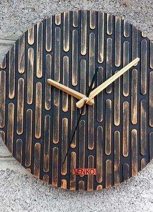 Современные круглые деревянные часы, настенные часы, уникальные настенные часы, деревянные часы1 фото