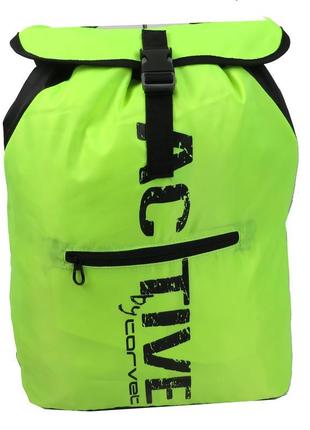 Спортивний рюкзак-мішок 13l corvet, bp2126-48 салатовий3 фото