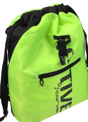 Спортивний рюкзак-мішок 13l corvet, bp2126-48 салатовий4 фото