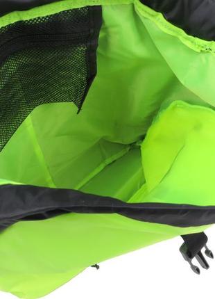 Спортивний рюкзак-мішок 13l corvet, bp2126-48 салатовий10 фото