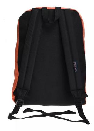 Яскравий міський рюкзак 25l jansport superbreak кораловий8 фото