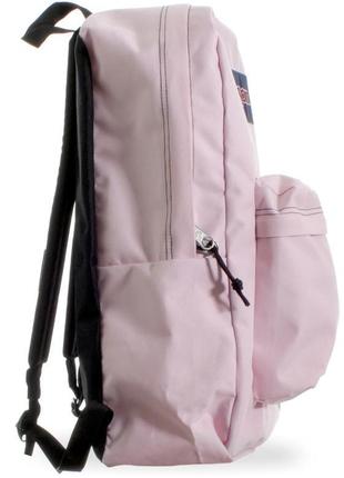 Яскравий міський рюкзак 25l jansport superbreak рожевий10 фото