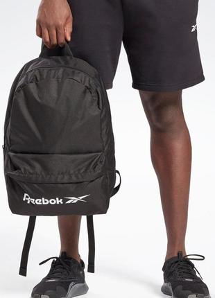 Спортивний рюкзак 24l reebok act core чорний10 фото