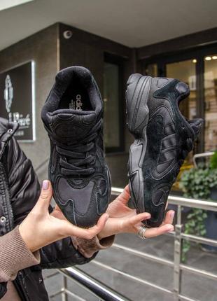 Кроссовки adidas yung 1 black кросівки1 фото