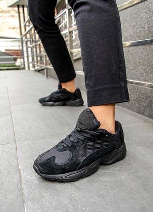 Кросівки adidas yung 1 black кросівки4 фото