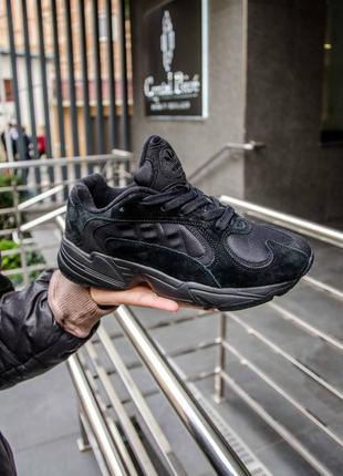 Кроссовки adidas yung 1 black кросівки8 фото