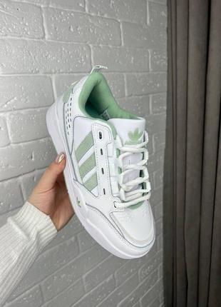 Кросівки adidas adi2000 white green adi 20004 фото