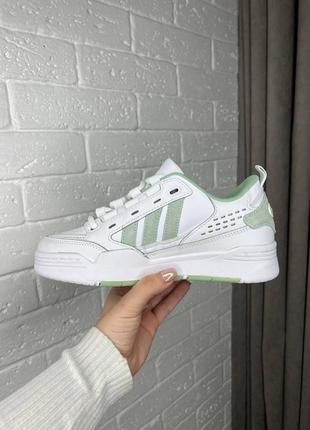 Кросівки adidas adi2000 white green adi 20005 фото