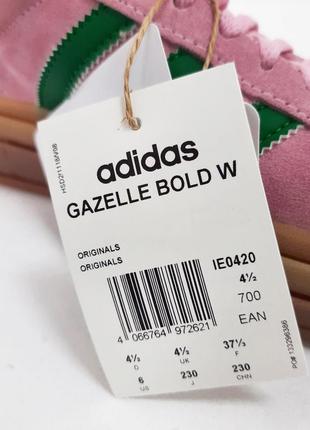 Оригінальні кросівки adidas gazelle bold w / ie042010 фото