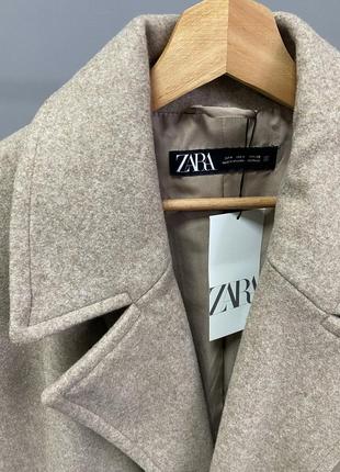 Новое качественное пальто zara, пальто зара7 фото